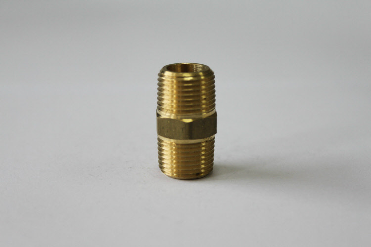 S32 Pw1 Brass Pipe Hex Nipples Fitting 12 Male Npt To Male Connector Hf3068 